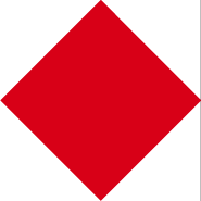 F - Foxtrot Nautical Alphabet Flag
