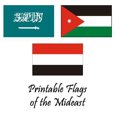Flags of the Mideast