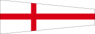 8- Nautical Numerical Pennant Flag