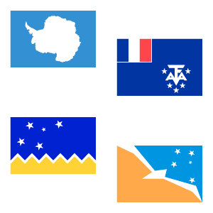 Printable Flags of Antarctica