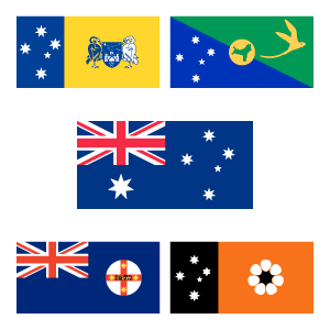 Printable Flags of Australia
