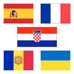 Printable Flags of Europe