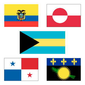 Printable Flags of the Americas
