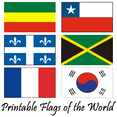 Printable Flags of the World