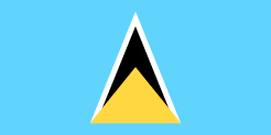 Flag of Saint Lucia