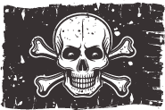 Skull and Crossbones Flag 3