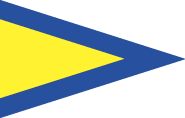 1st Substitute Nautical Pennant Flag