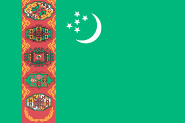 Flag of Turkmenistan