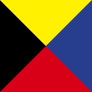 Z - Zulu Nautical Alphabet Flag